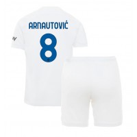 Camisa de time de futebol Inter Milan Marko Arnautovic #8 Replicas 2º Equipamento Infantil 2023-24 Manga Curta (+ Calças curtas)